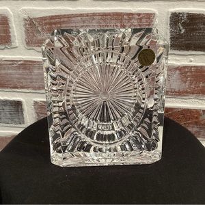 Cristal D’arques 24% Lead Crystal - Photo Frame - Candle Holder - Excellent